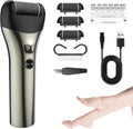 Electric Foot Callus Remover, 10-Piece Kit, Waterproof, Rechargeable, Digital Display Z293