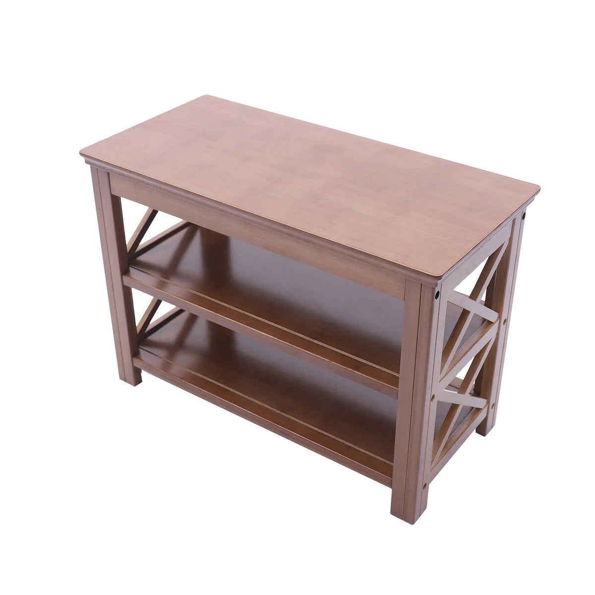 3-Tier Bamboo Shoe Rack Bench T630088