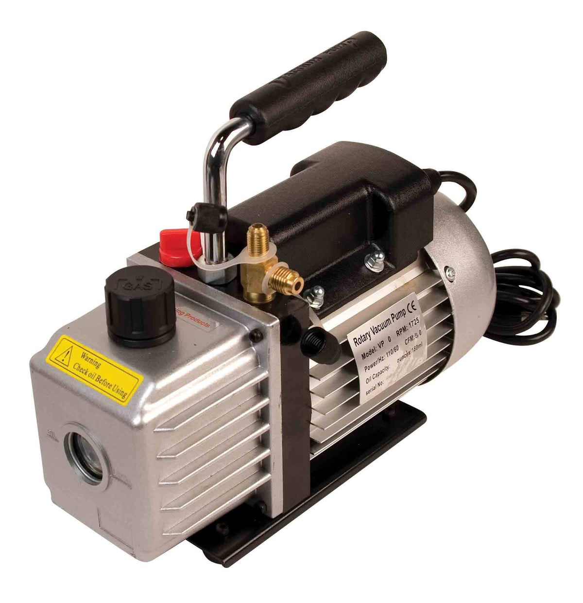 Vacuum Pump 5.0 CFM S13766