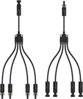 Solar Connectors 30A Y-Branch Cable Parallel Adaptor Pair Pack of 2 O28333