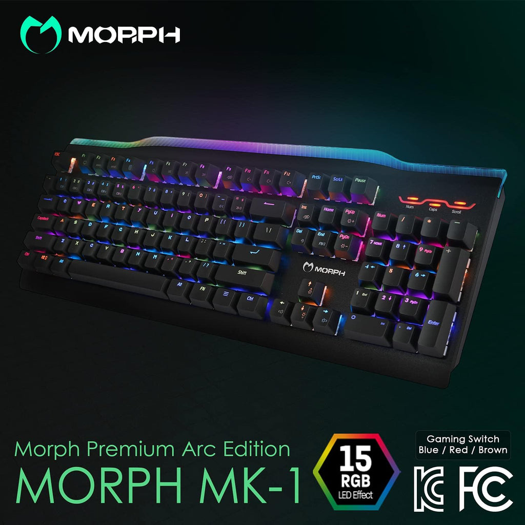 Black USB Wired RGB Mechanical Gaming Keyboard Z2589