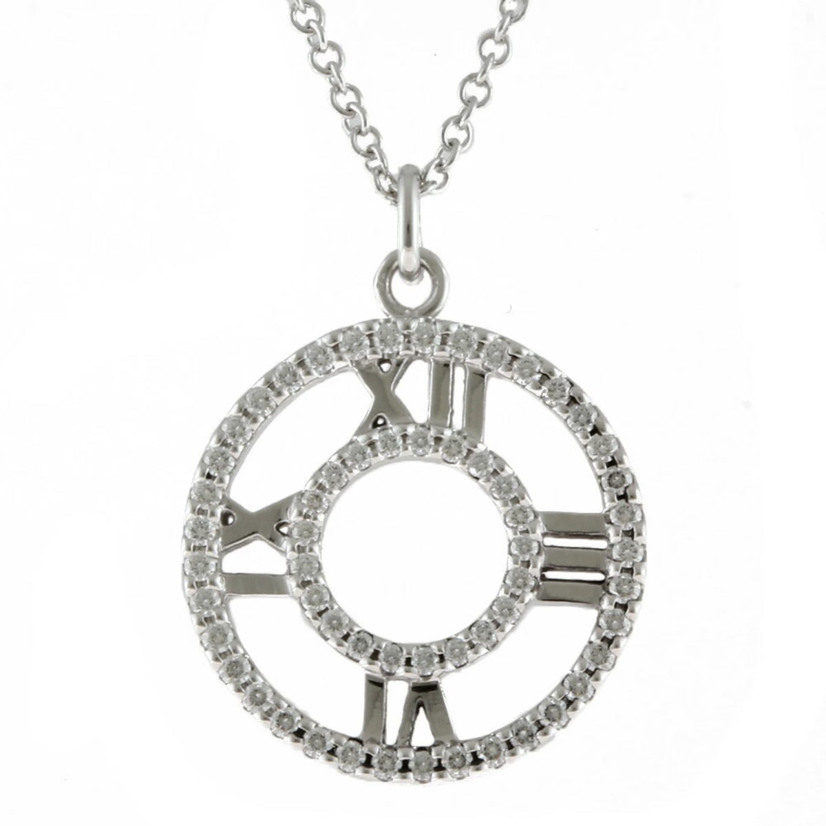 18K Gold Diamond Necklace B35285