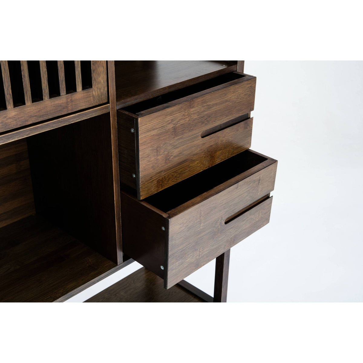 Cappuccino Bamboo Bookcase N1212