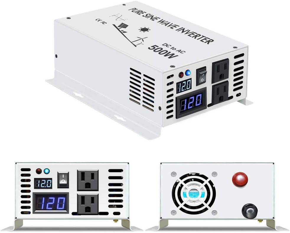 500W 12V Pure Sine Wave Car Power Inverter G279