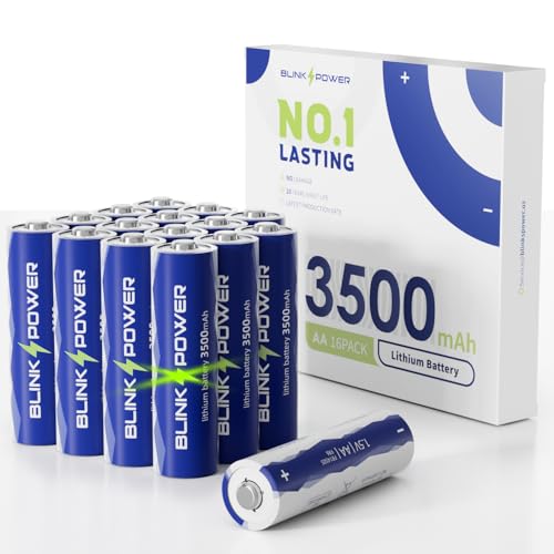 Lithium Batteries AA 16 Pack 3500mAh 1.5V E7364