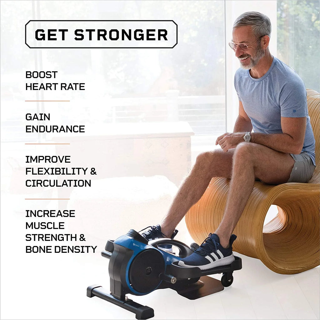 Blue Under Desk Elliptical Machine R1628