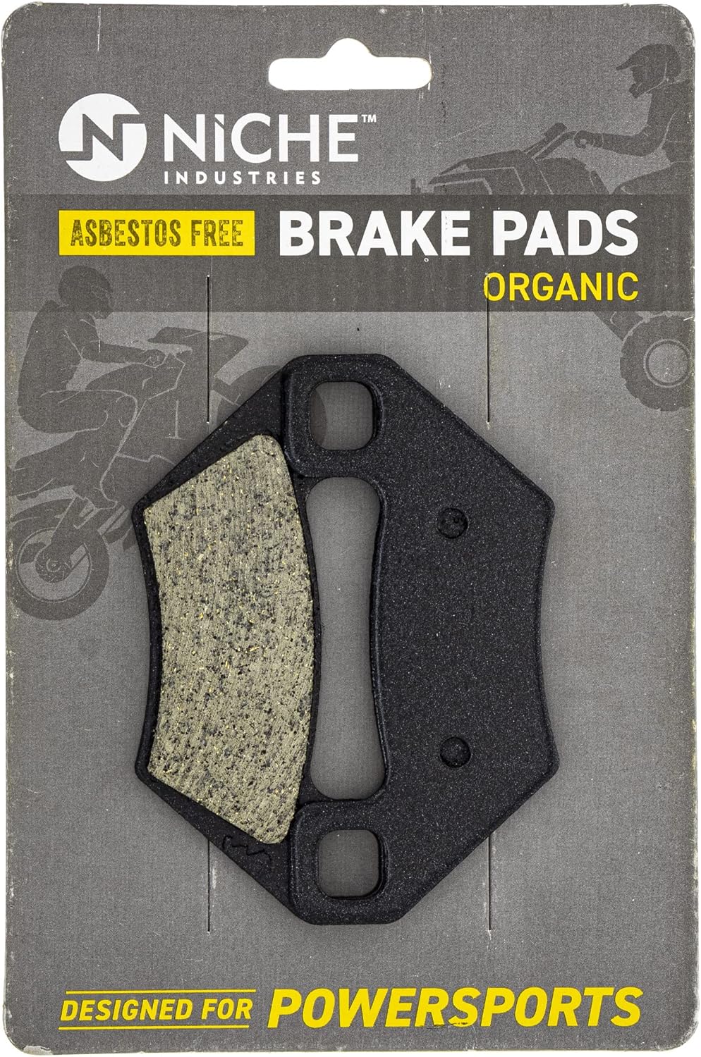 Front Rear Brake Pad Set Organic Pack of 2 O322547