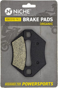 Front Rear Brake Pad Set Organic Pack of 2 O322547