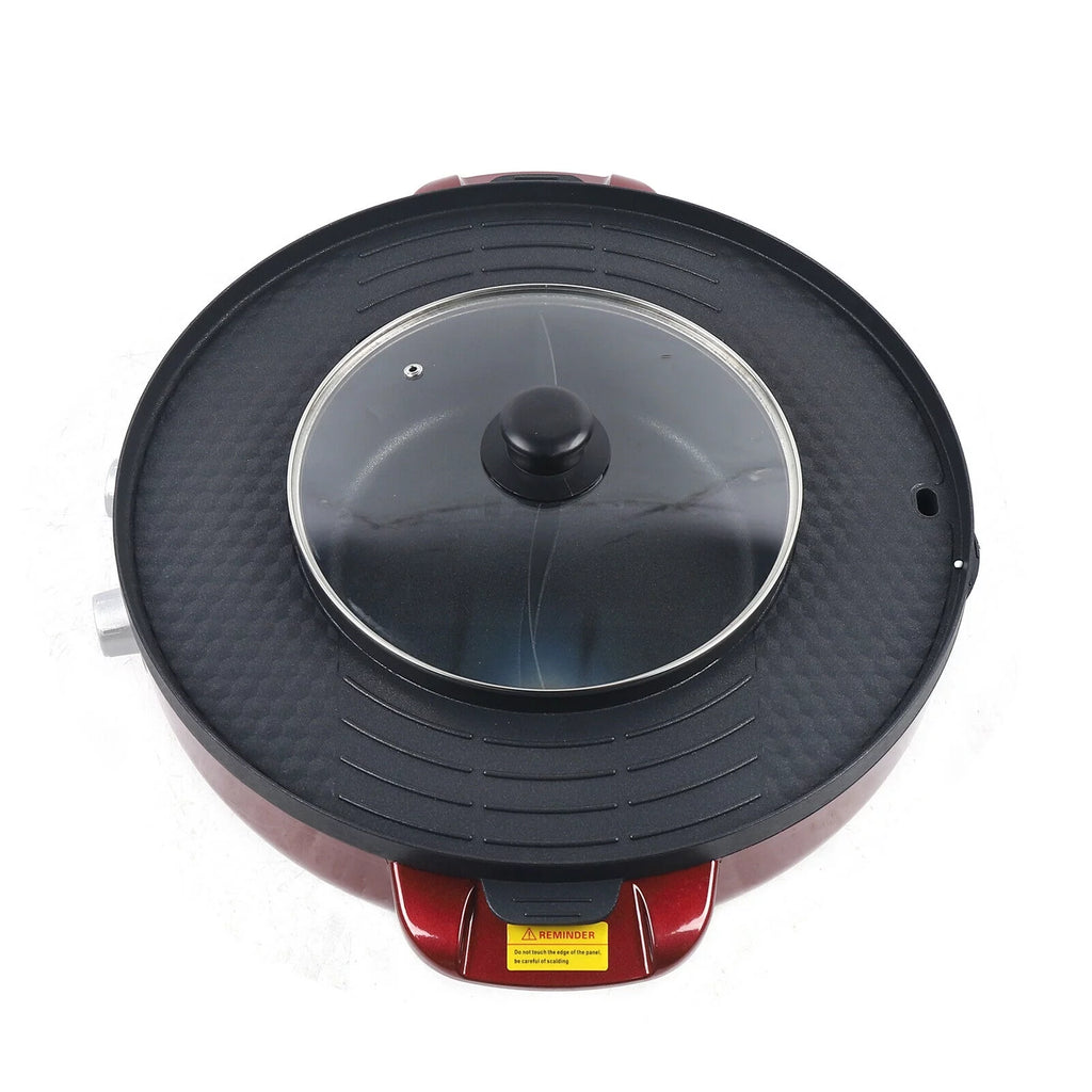 2 In 1 Electric Grill & Hot Pot 2200W D24186
