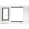 White Small Cat Door Z944