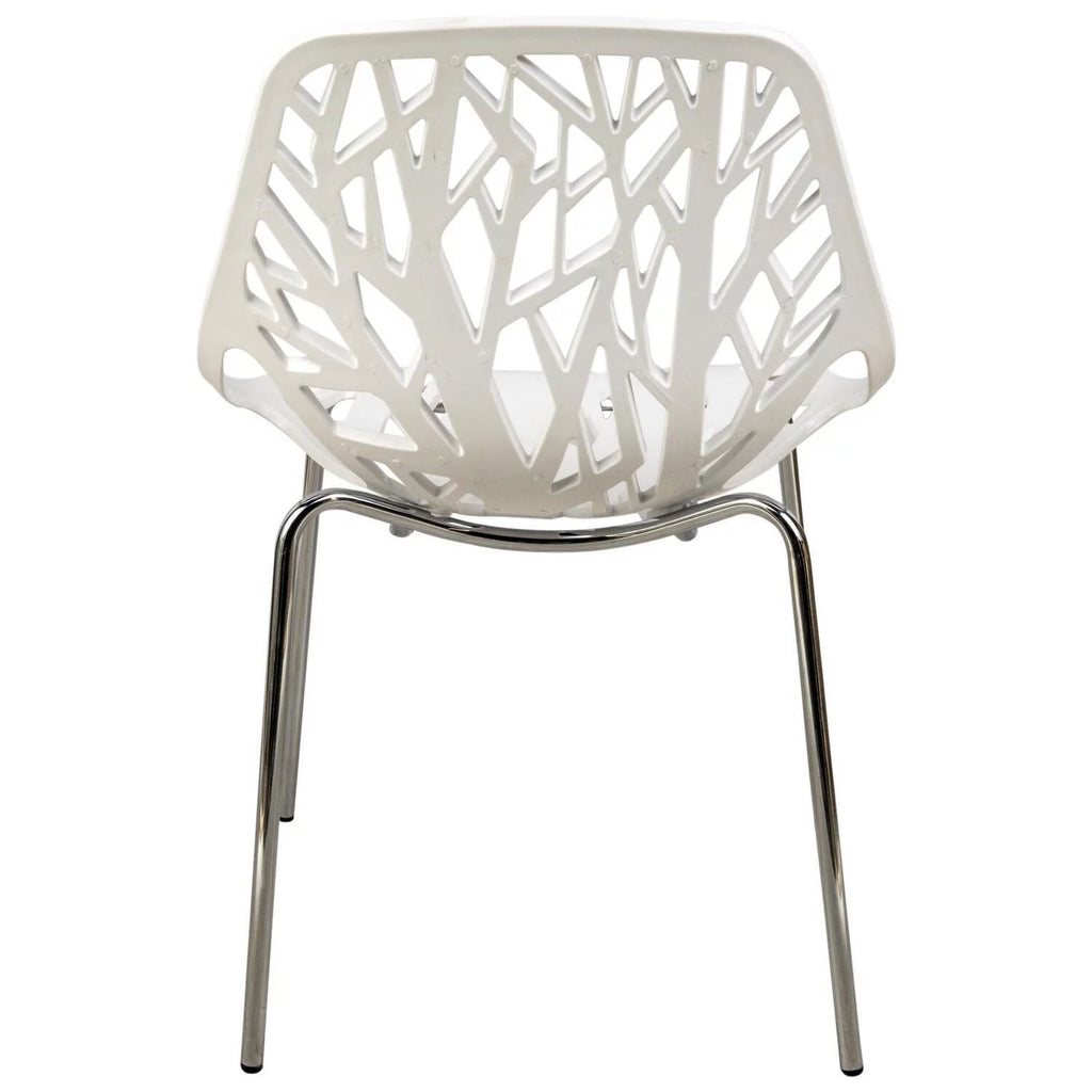 Modern Dining Chair with Chromed Legs X424672