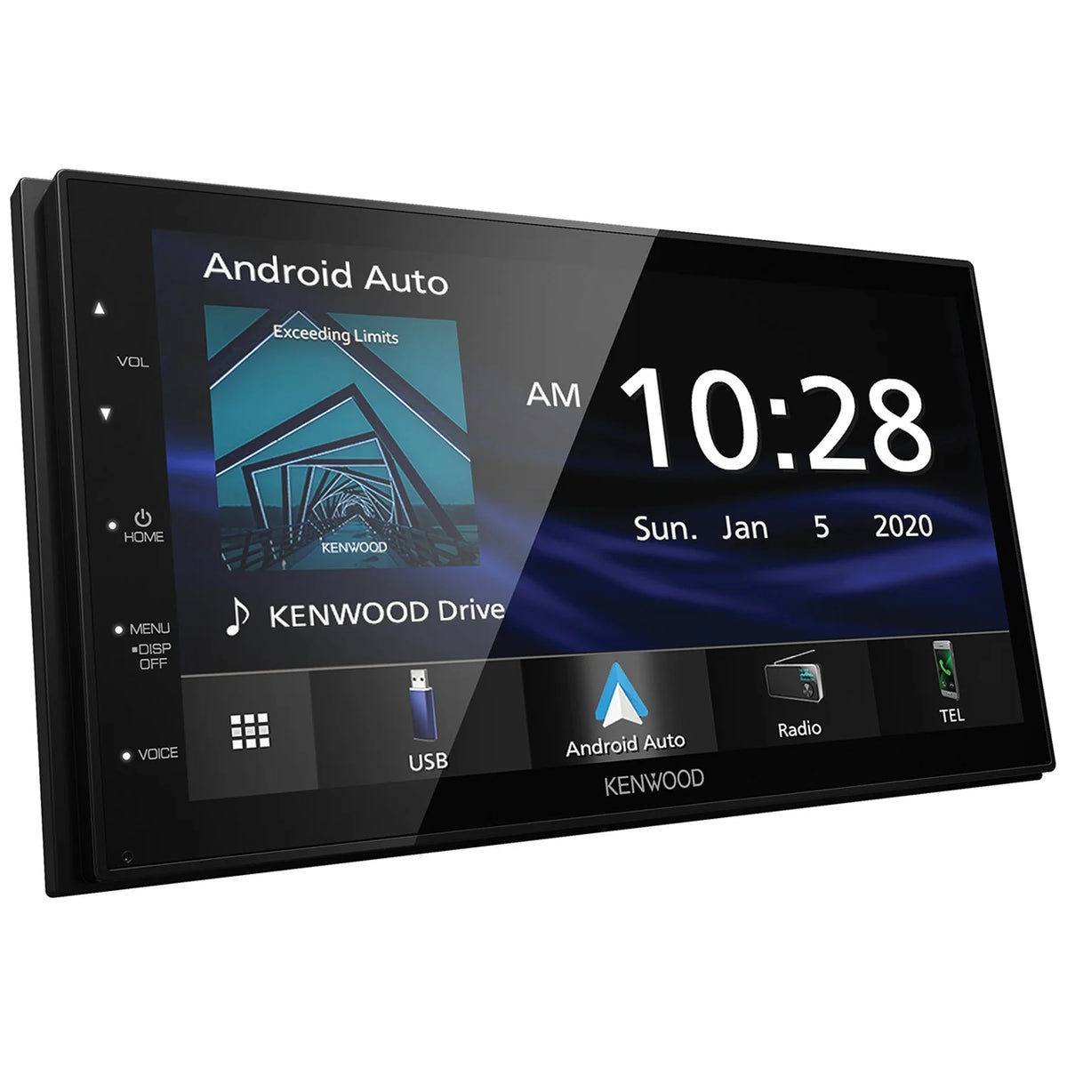 6.8" Double-DIN Multimedia Receiver with Bluetooth J384