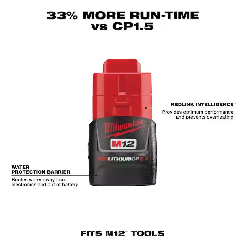 12V Lithium-Ion 3/8 in. Drill Driver with Battery and Charger H8491