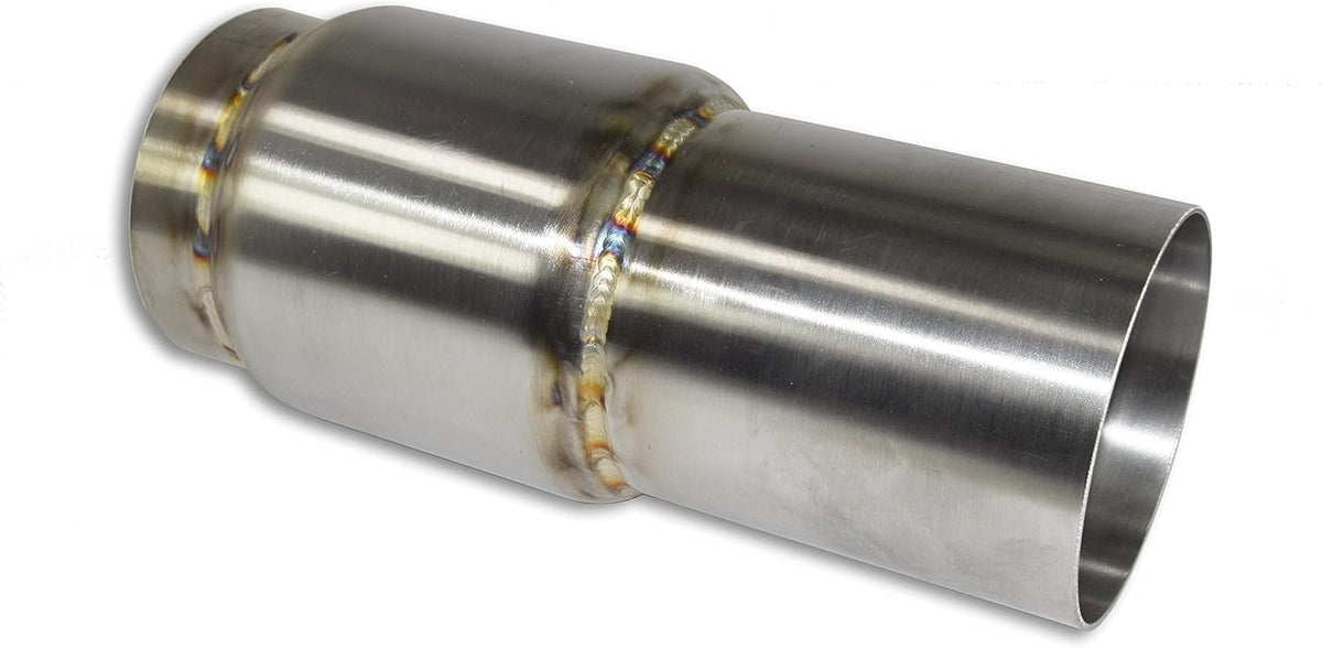 3.5” X 4 Stainless Extended Exit Bullet Race Muffler V304305