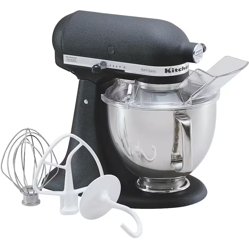 5 Qt. 10-Speed Tilt-Back Black Stand Mixer Z6155
