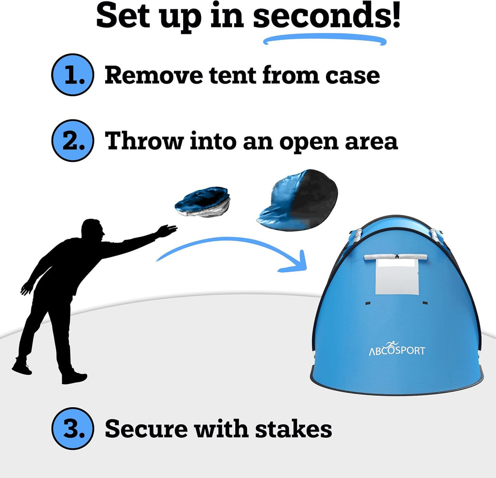 Pop-up Beach Camping Tent with Carrying Bag M263