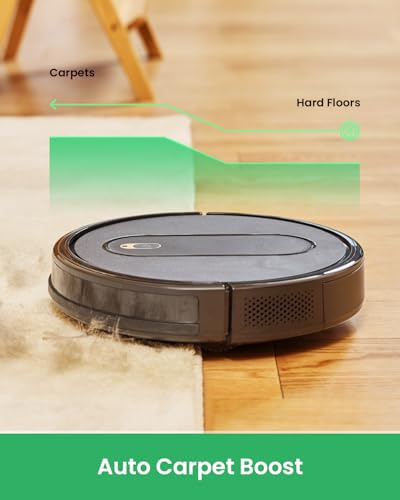 Slim Quiet Automatic Self-Charging Robotic Vacuum Cleaner P9300